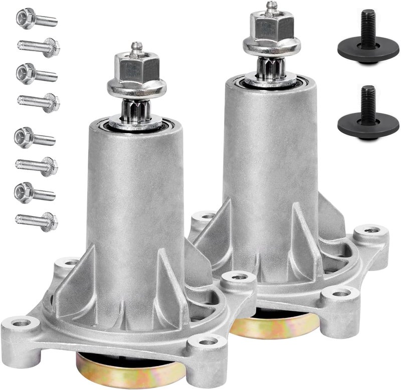 Antanker 187292 187281 587819701 532187281 587253301 Spindle Assembly Fit for yth22v46 Spindle for Husqvarna AYP Crafts Man 42" 46" 48" 54" Lawn Mower Deck(2 Pack) - Image 1